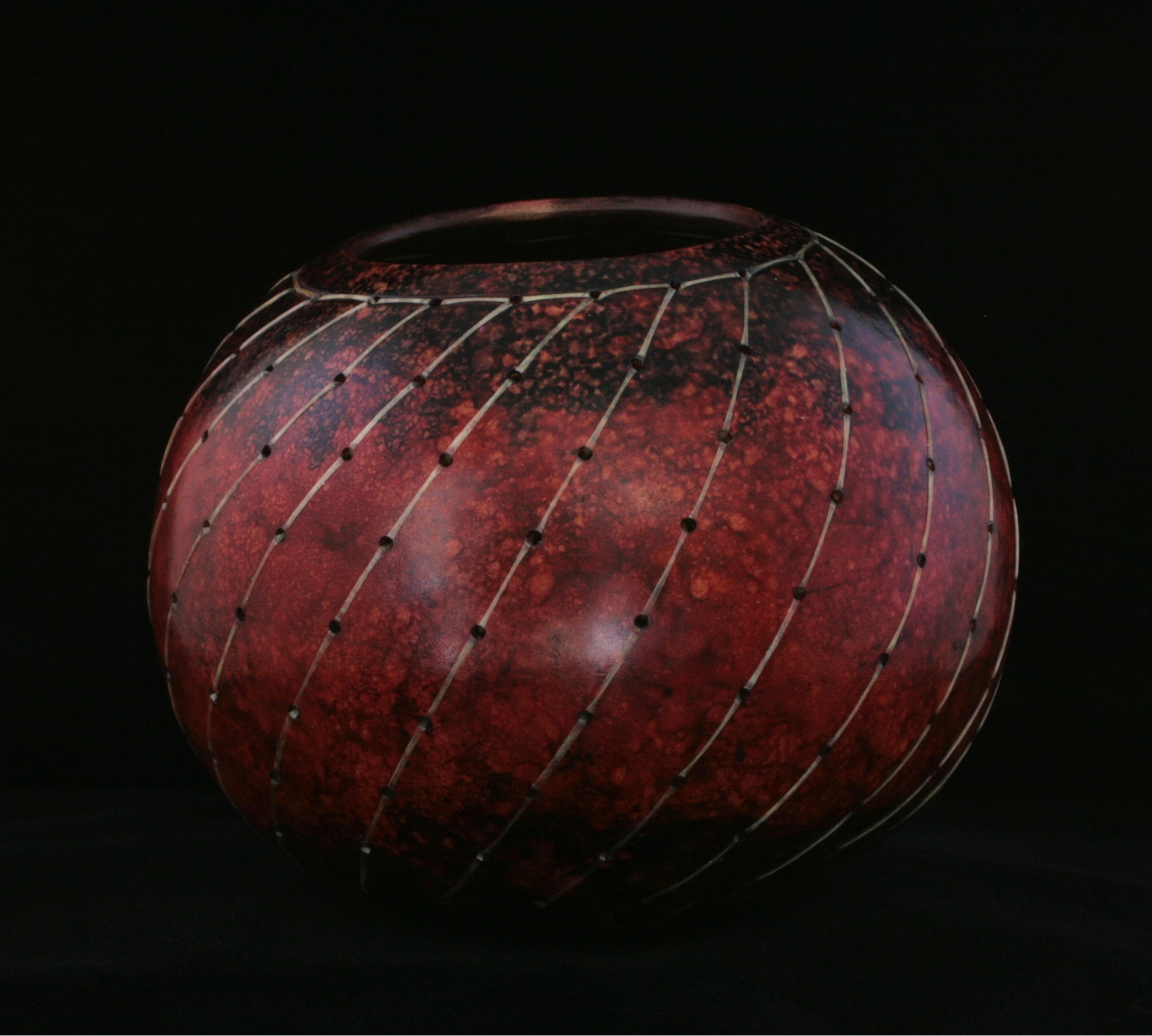 Red Stitch Gourd