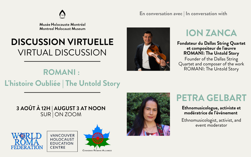 Virtual Discussion: ROMANI: The Untold Story