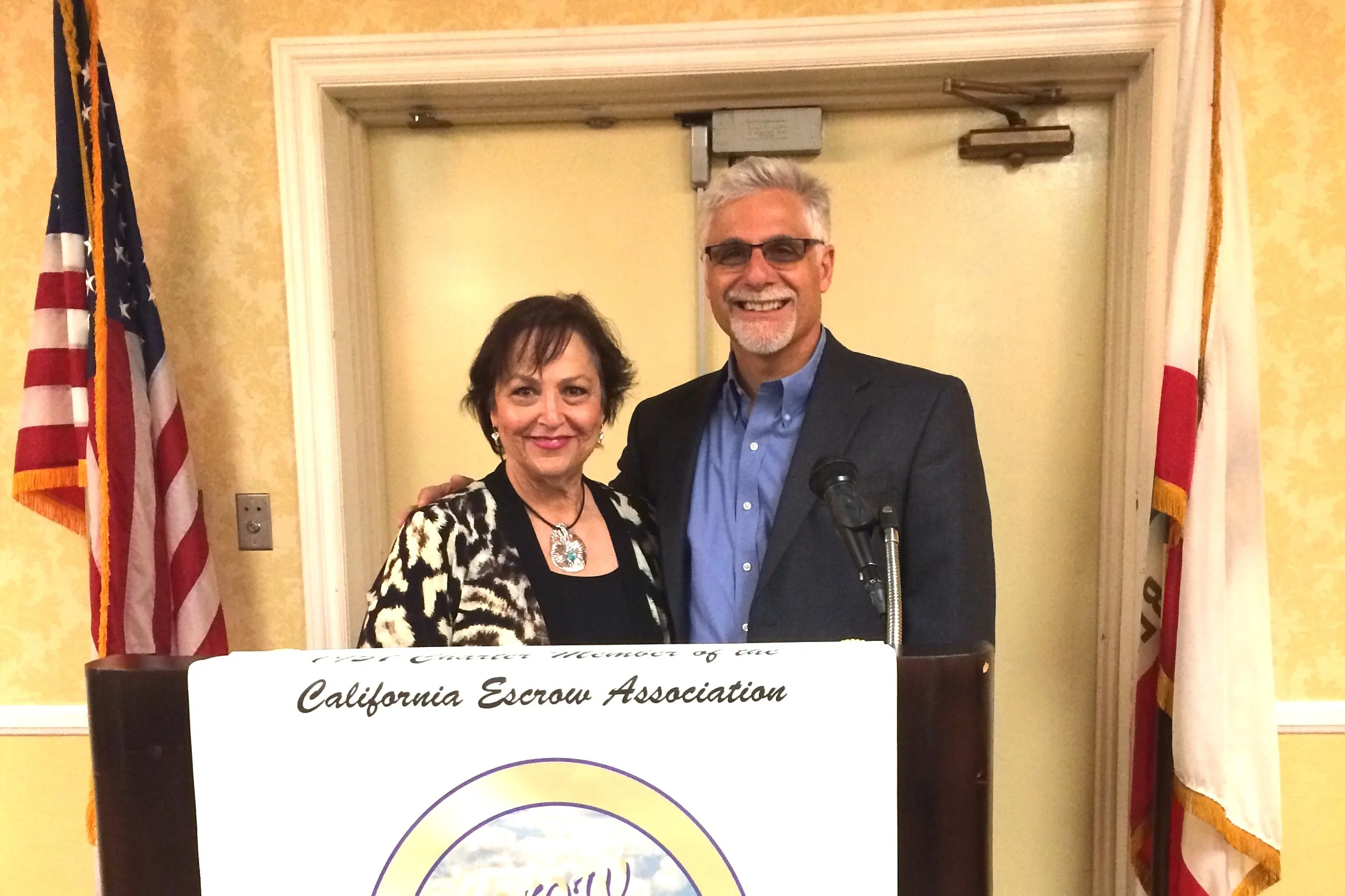 Here's Terri Fabbri & Phil Atwan @EASGV 05-21-15 Dinner Meeting