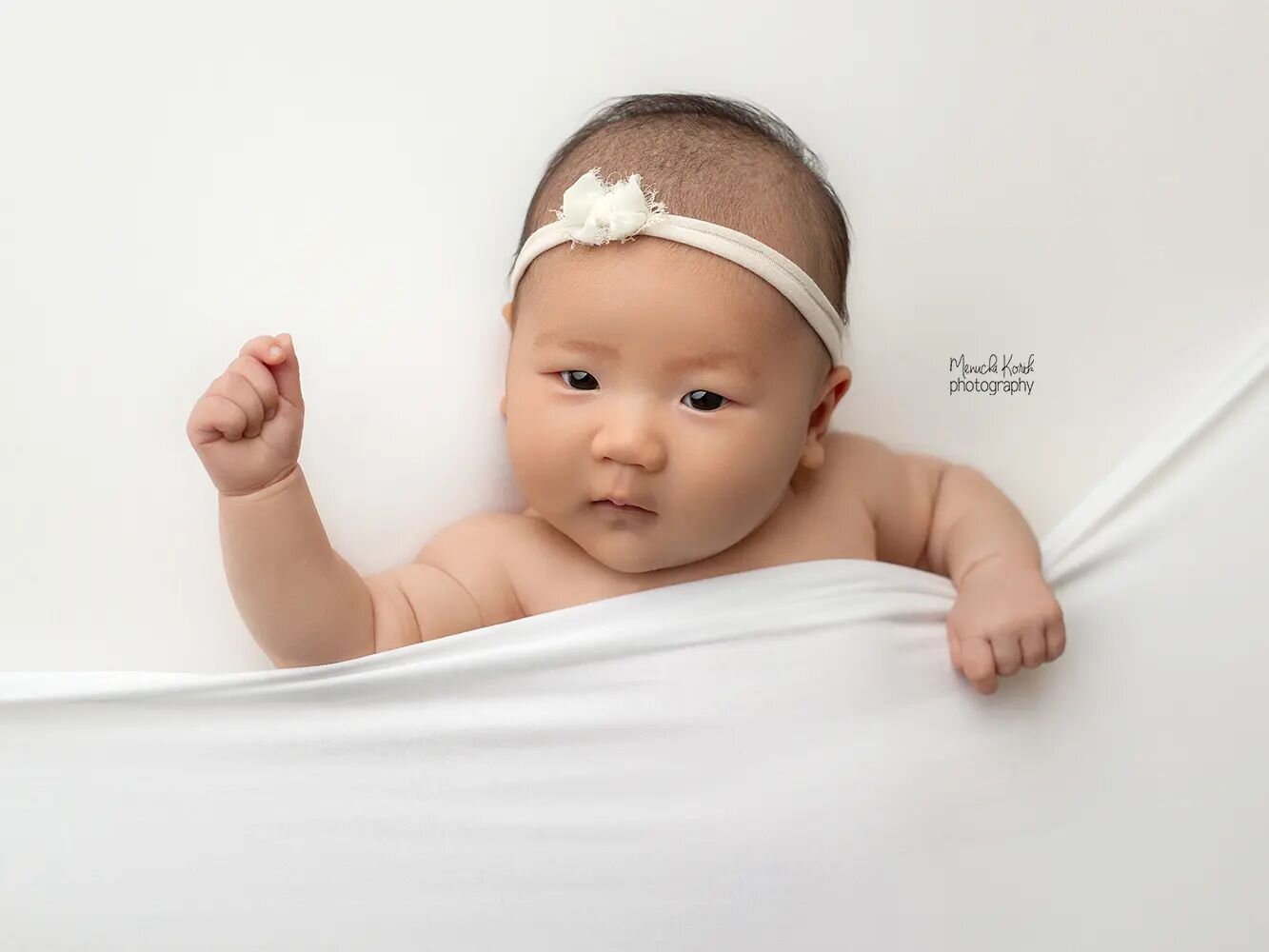 Look at this sweet little face! 

Mum contacted me when her little one was almost 7 weeks old. She was worried that she had missed the opportunity to do newborn photos. I explained that it is definitely not too late and while it is true that at this 