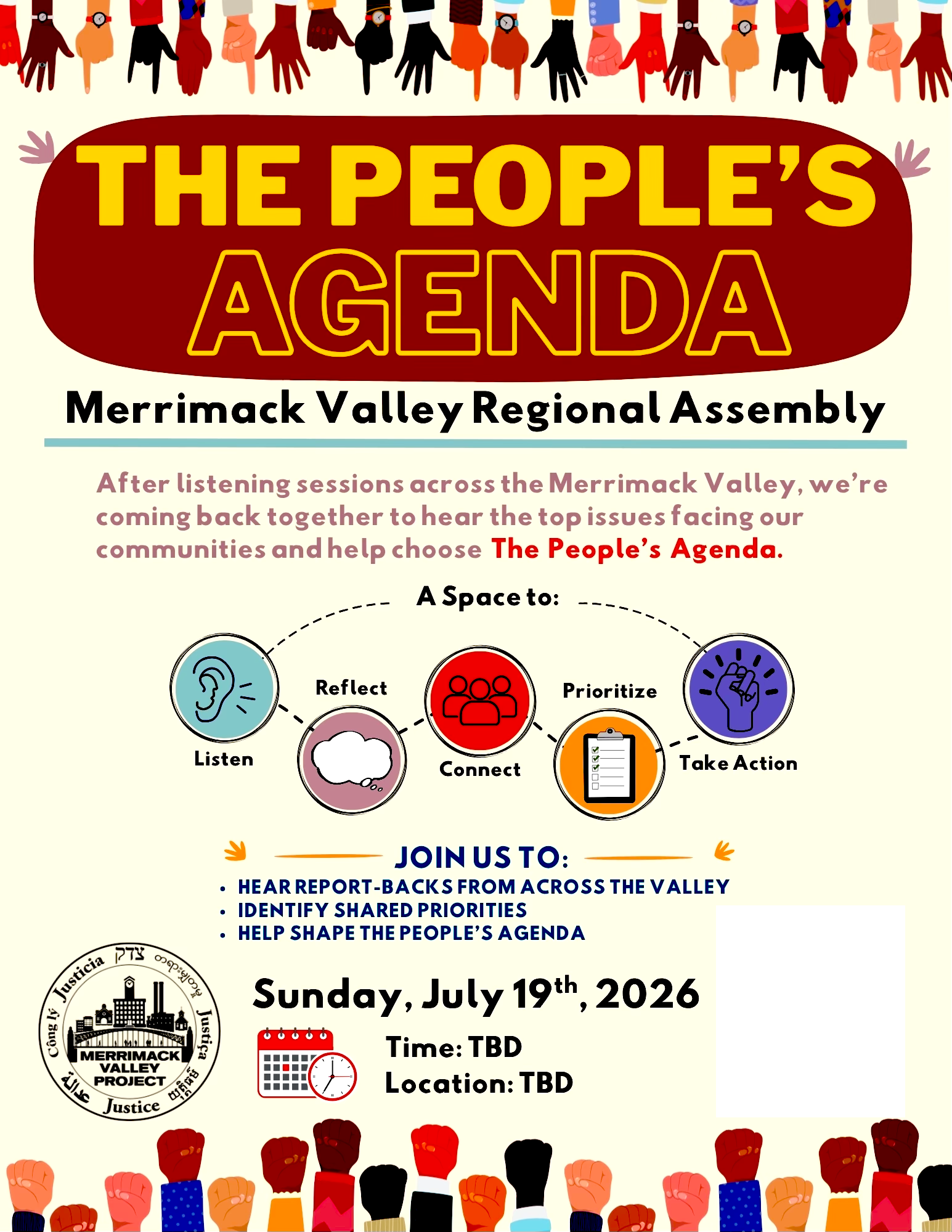 The Peoples Agenda: Merrimack Valley Regional Assembly