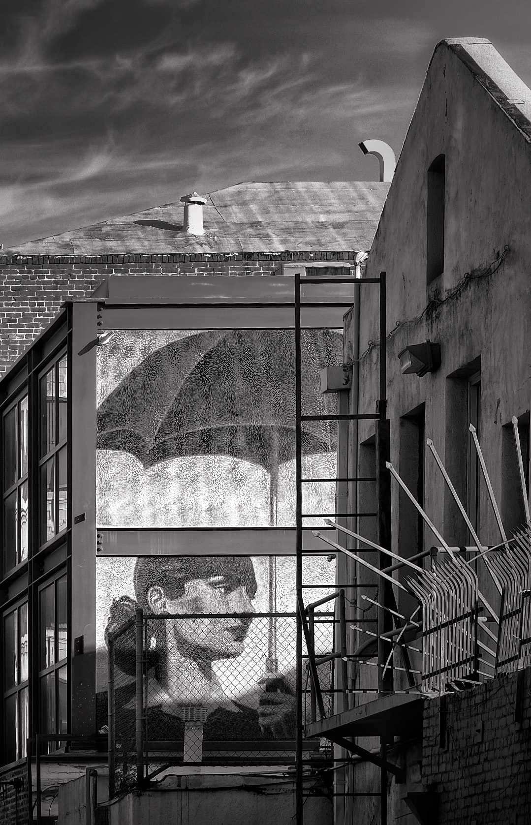 Lady with Umbrella