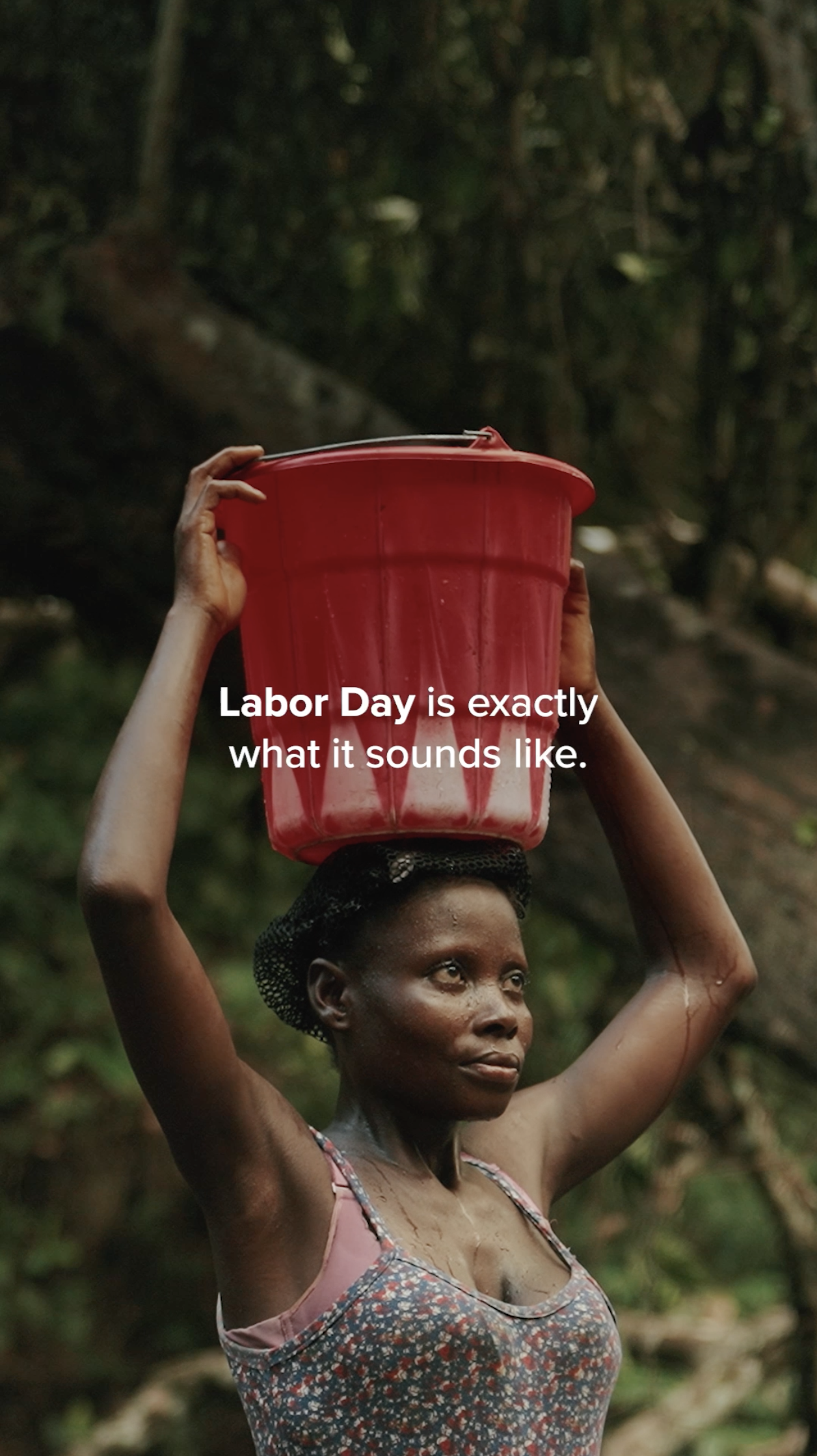 charity: water // Labor Day