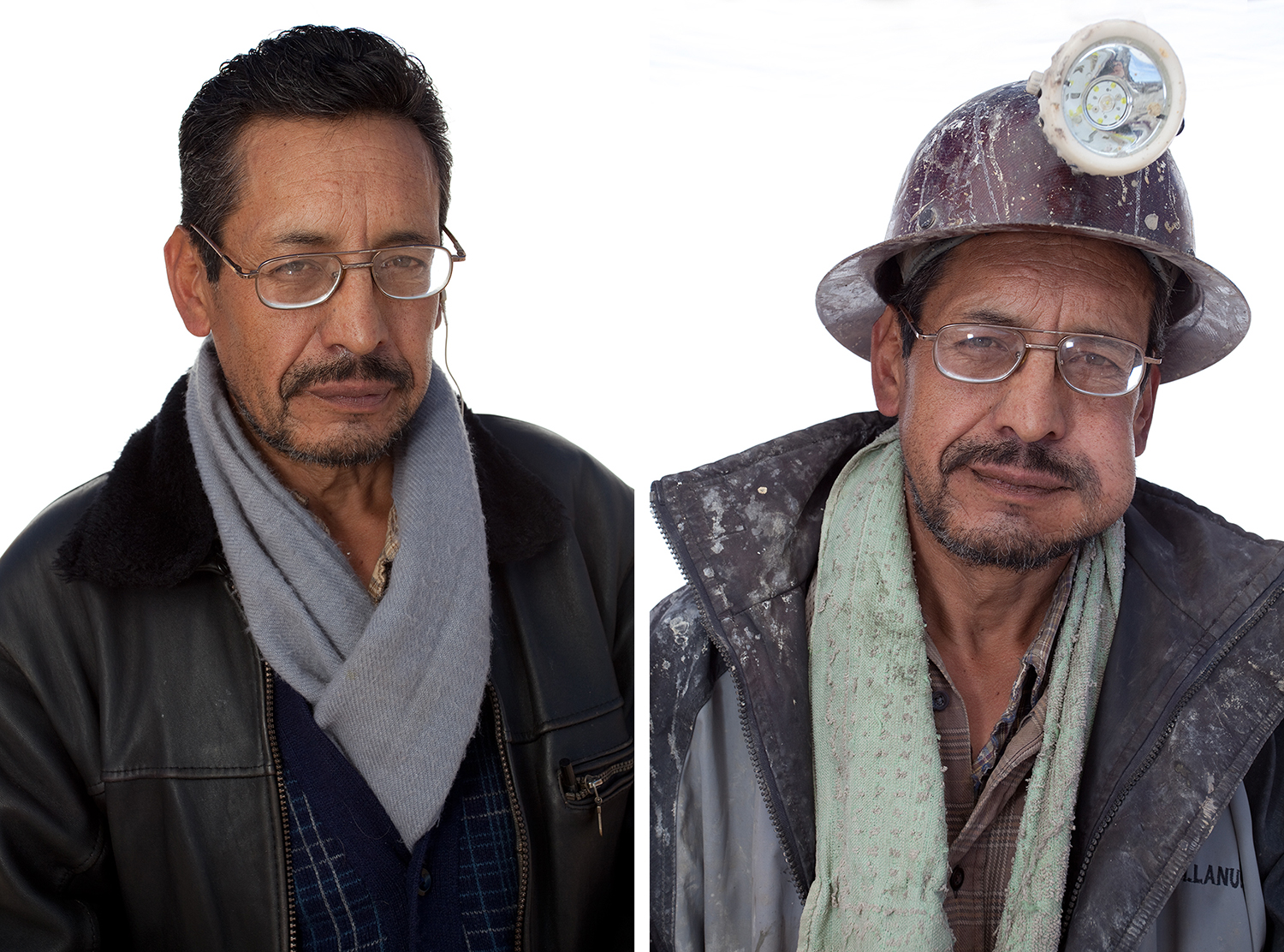 Don Juan in his street clothes and his work clothes.