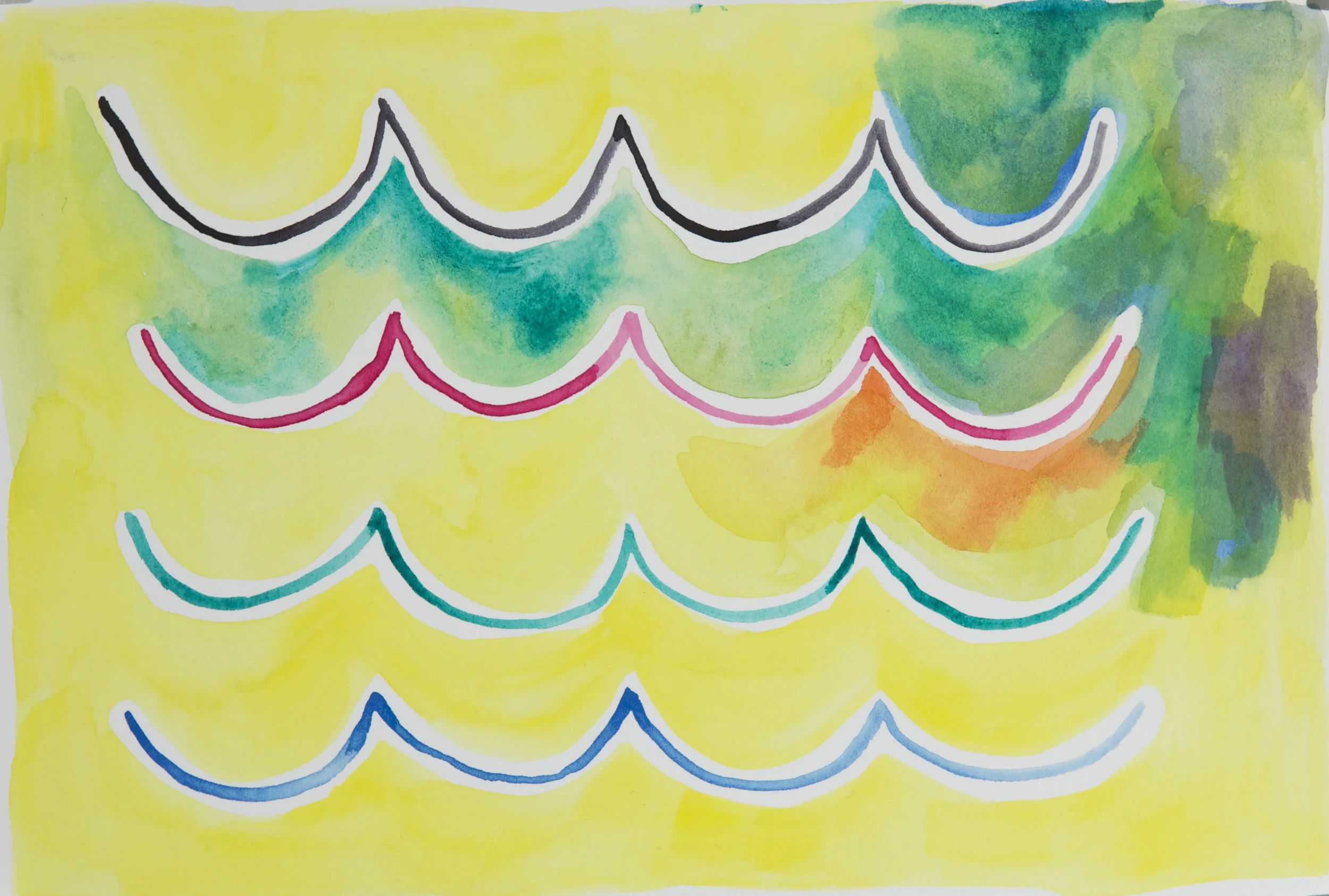 watercolor on paper 7 1/2" x 11" 2015