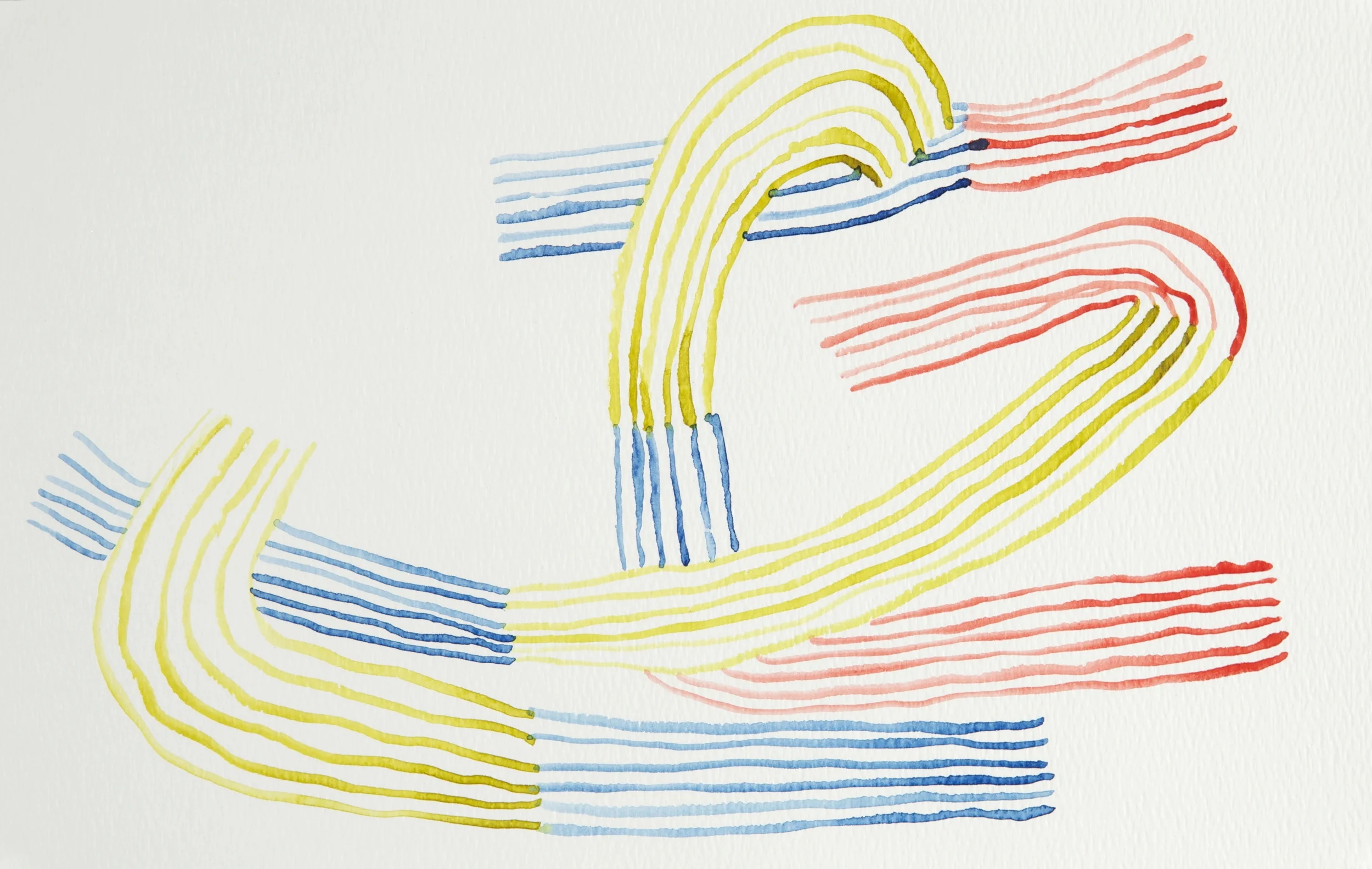 watercolor on paper 7 1/2" x 11" 2014