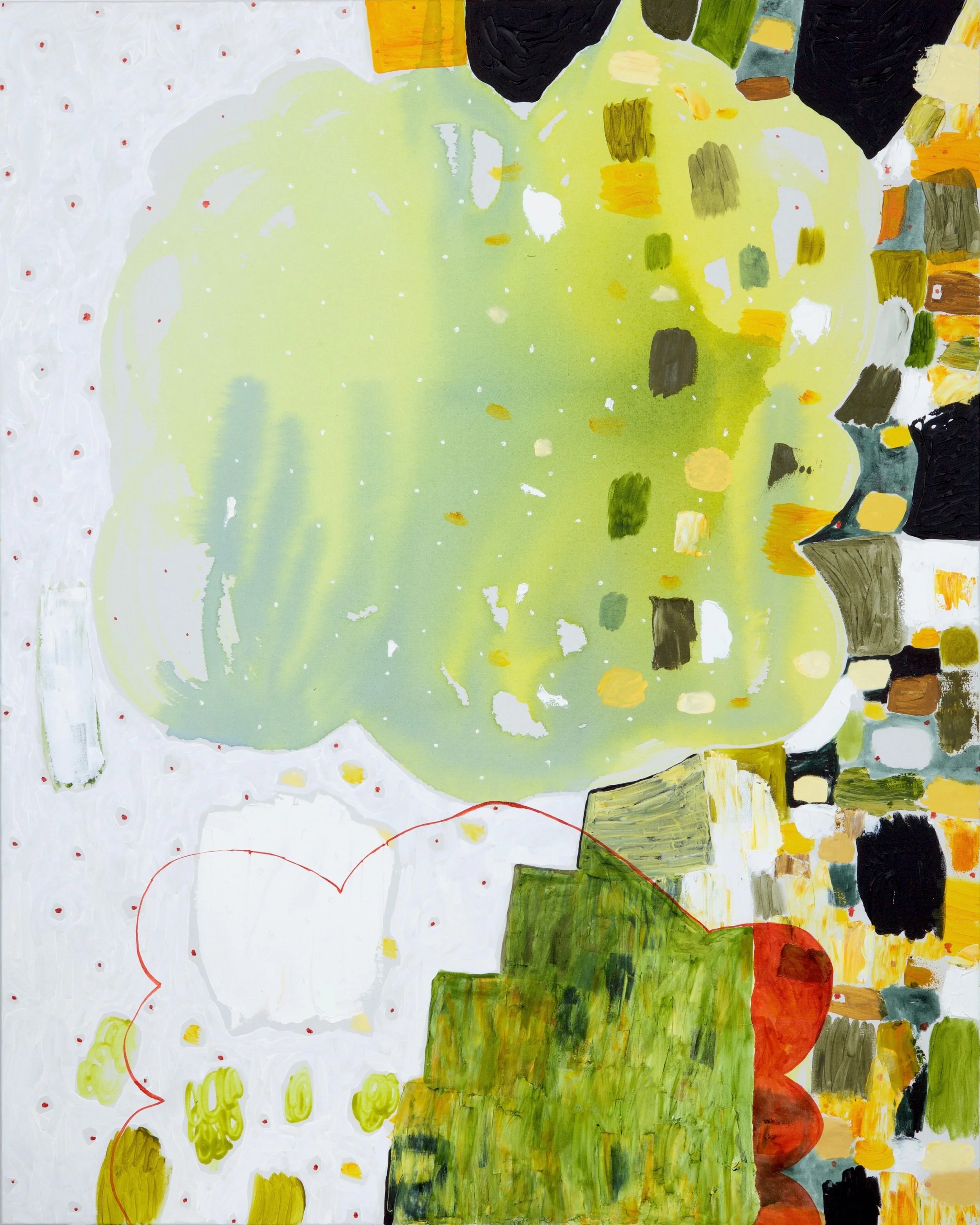 oil on canvas 60" x 48" 2015