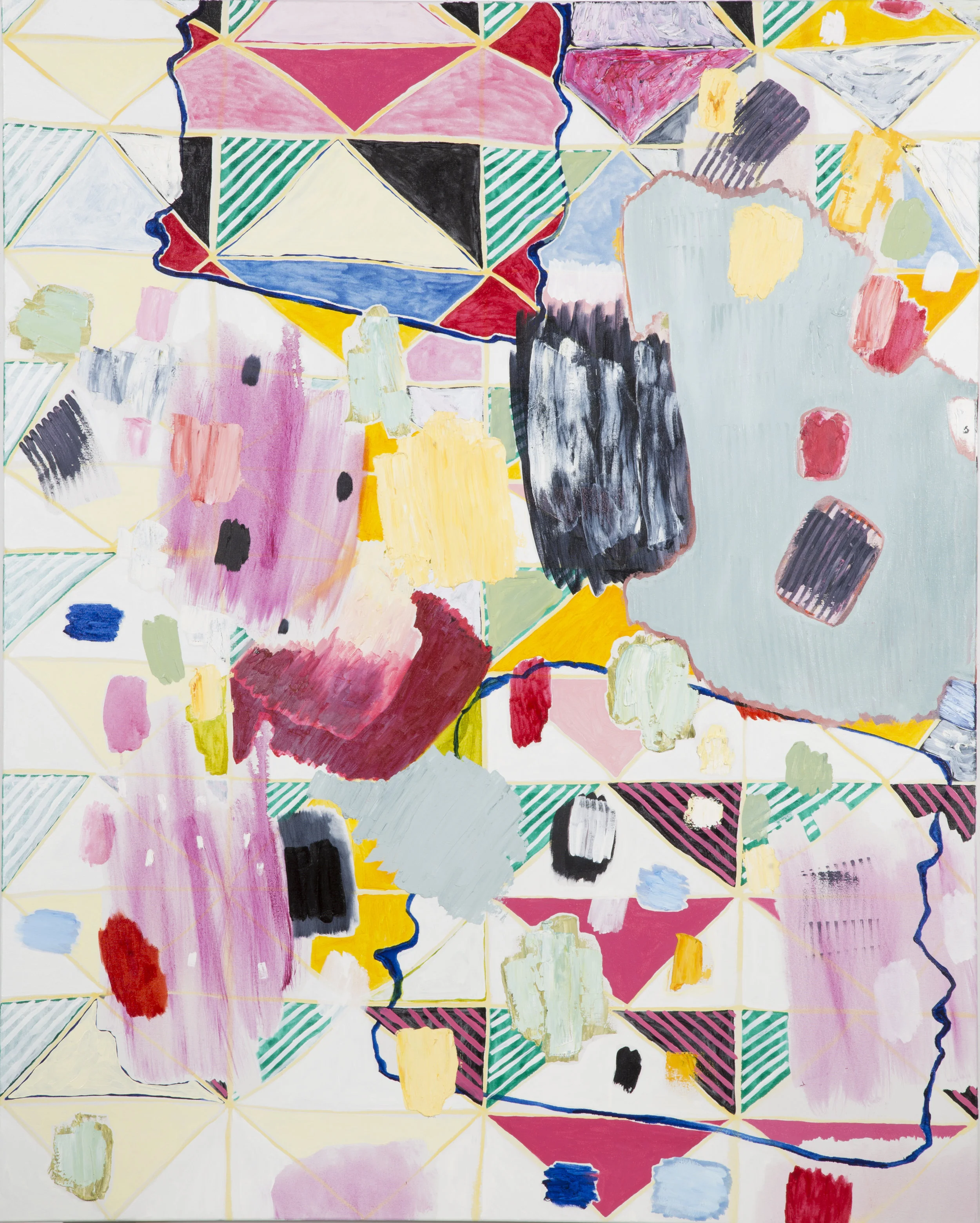 oil on canvas 60" x 48" 2016