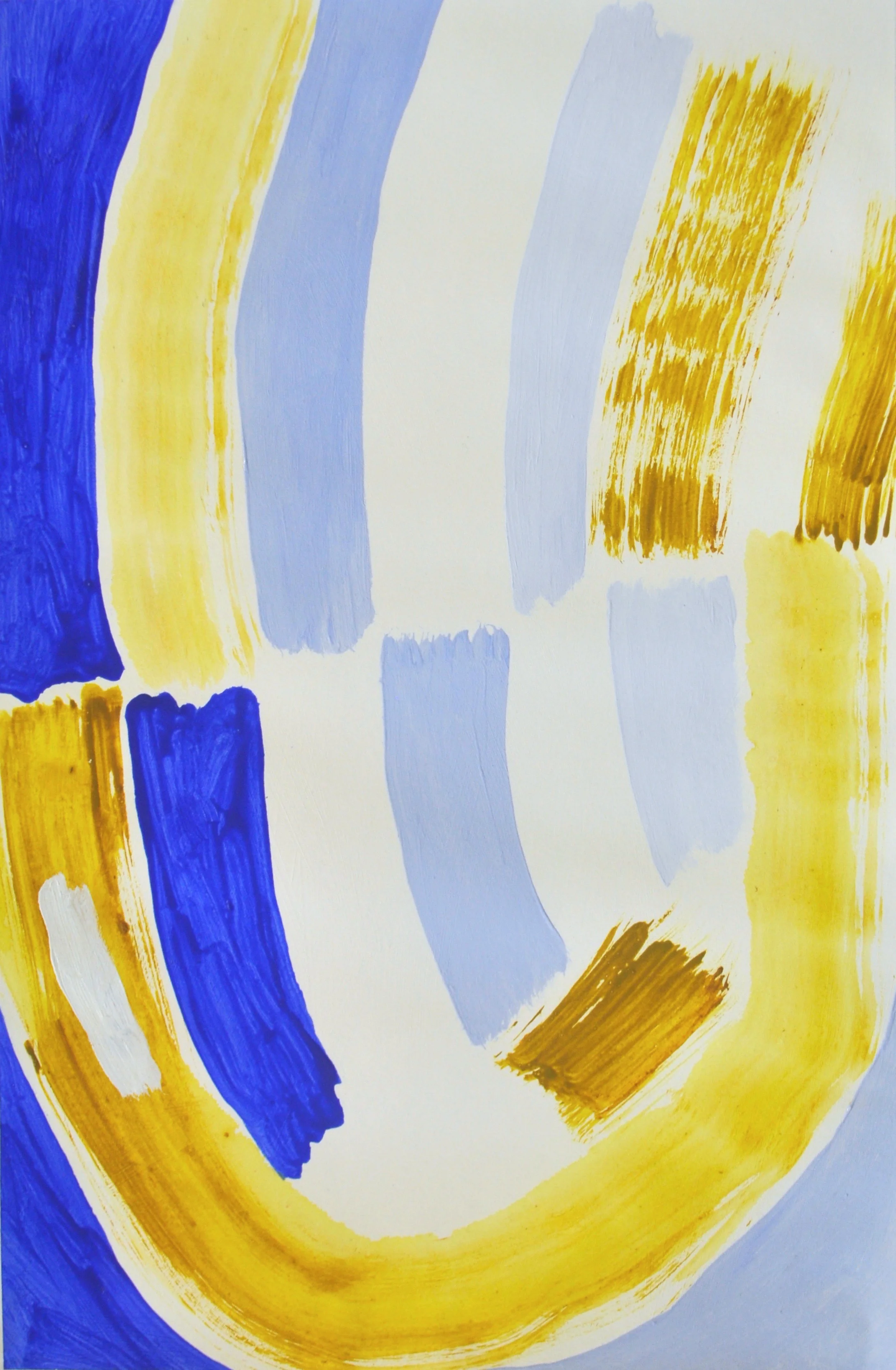 acrylic on paper 22" x 15" 2016