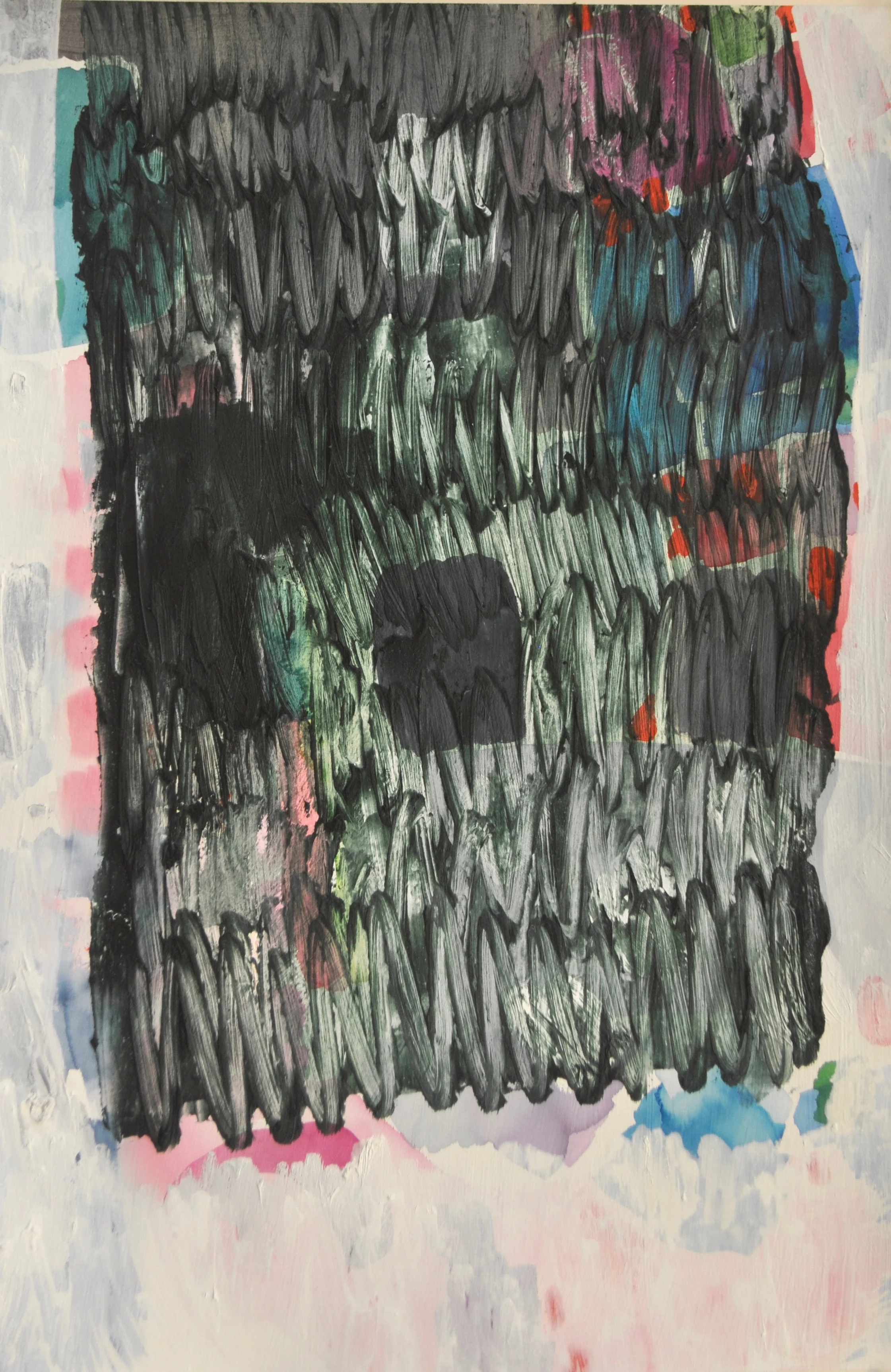 oil on paper 22" x 15" 2016