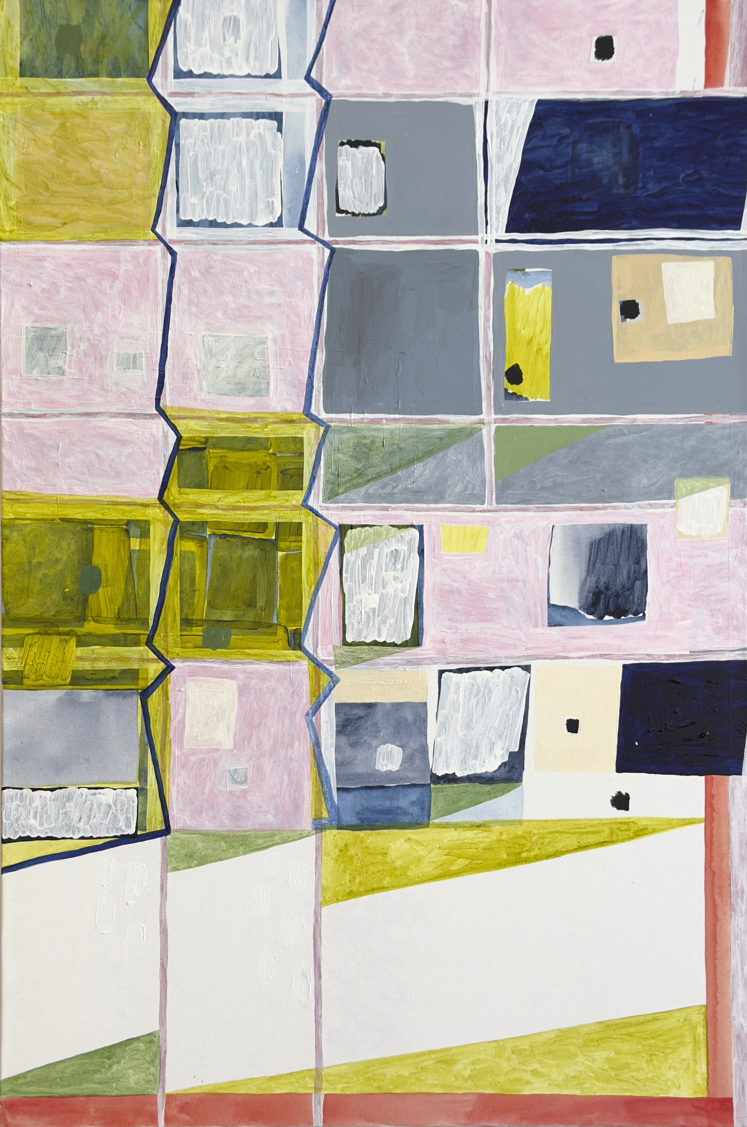  acrylic on canvas   36” x 24”  2025 