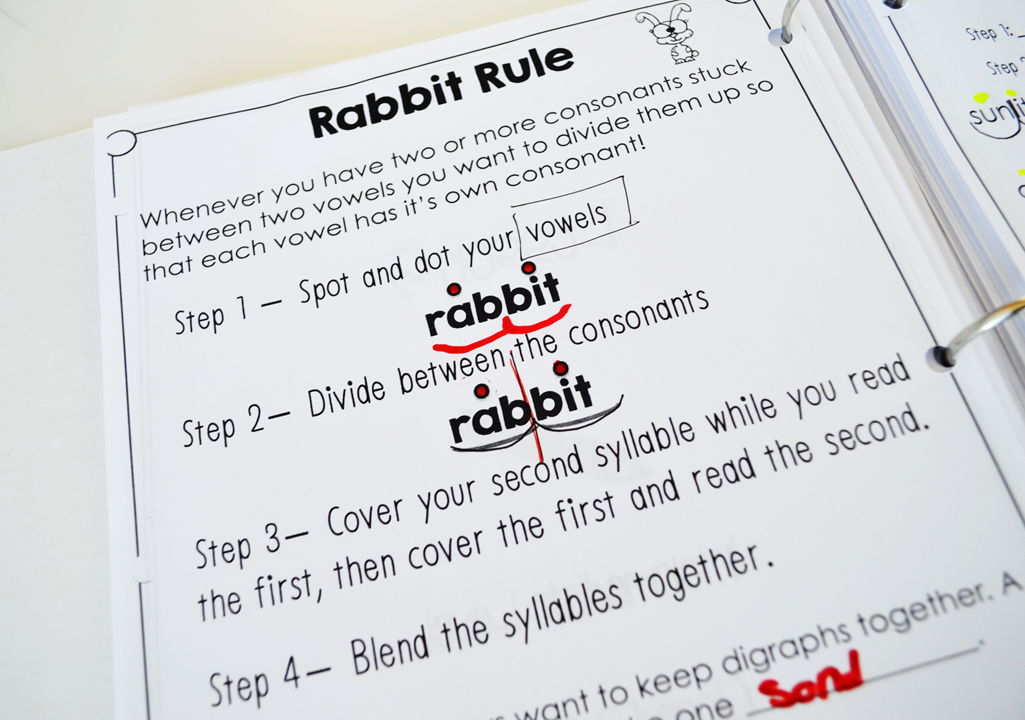 Syllable Division Strategies SMARTER Intervention
