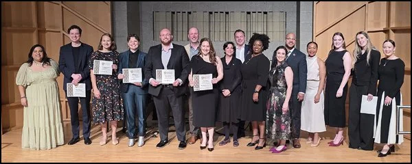 Group photo of singers and judges