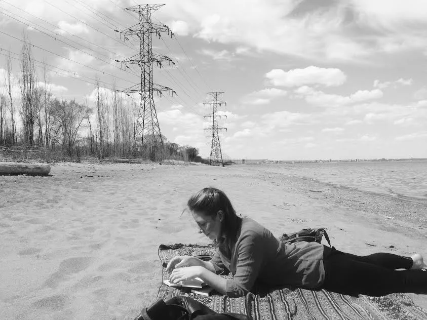 that day by the beach when I gave my sister letters of love from her friends before her trip 