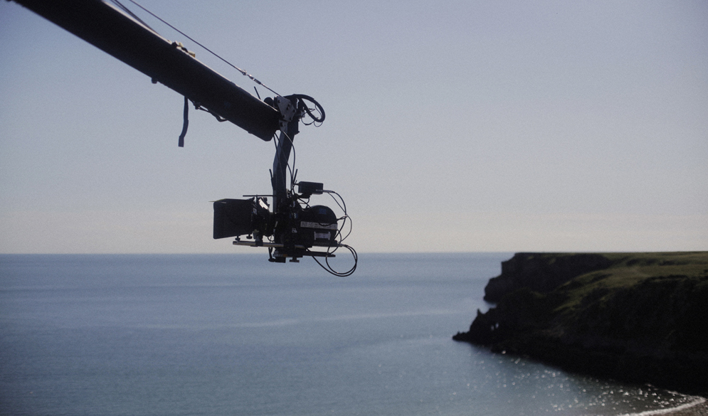 Using Drone Shots vs Crane Shots in a Video Production Melty Cone