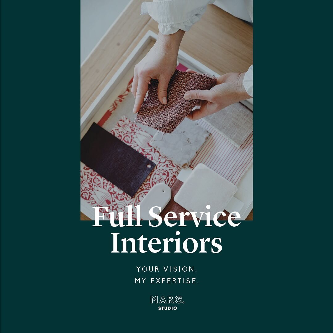 No quick fixes here&hellip; only well considered interiors that fit you (and your family) like a glove. ✨ 

After the full service, your home will be:

~ Full of YOUR personality
~ Timeless in style
~ In line with your budget comfort level
~ Somethin