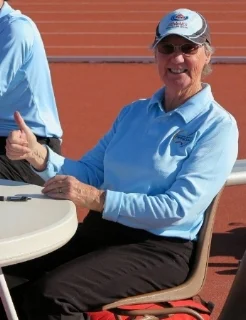 Janet Munro officiating