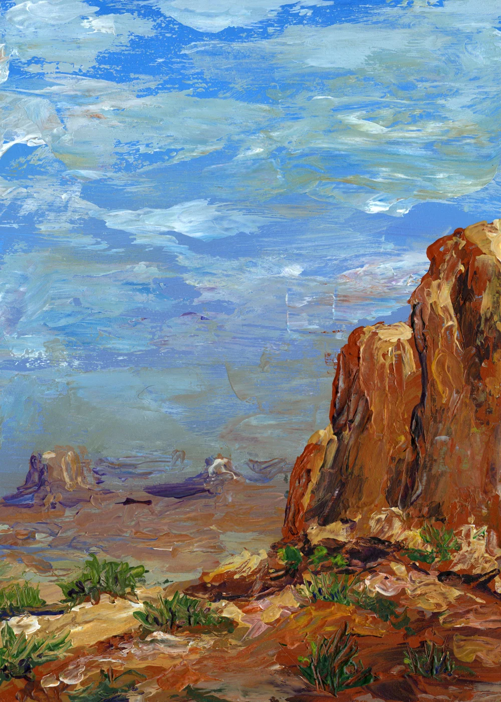 Moab, 5x7” - $85