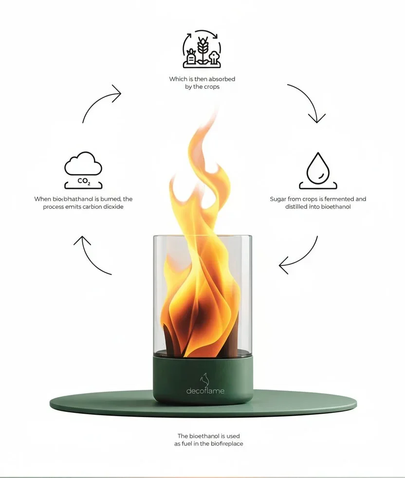 bioethanol - a sustainable fuel for bio fireplaces