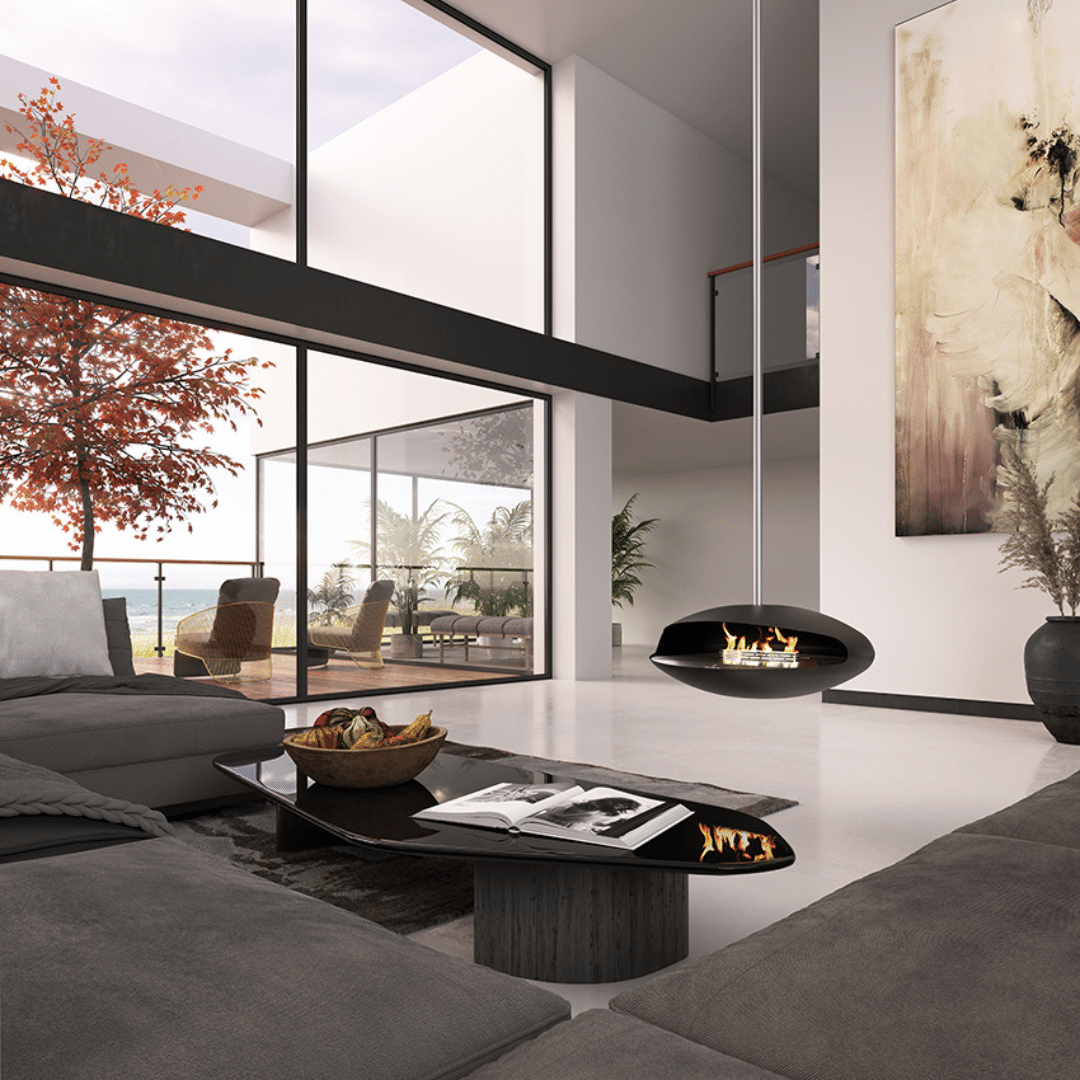 Decoflame Espoo Celing Suspended Bioethanol Stove