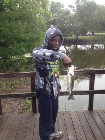 Cohen College Prep Seniors reeled in the bass at New Orleans City Park!