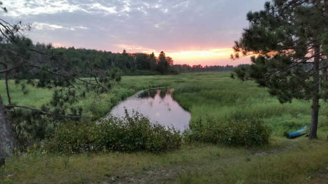 A photo of the Mississippi at the outset of the Big Muddy Adventure!