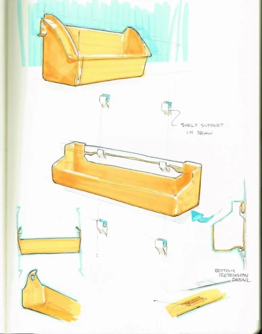 Shelf/bin concepts