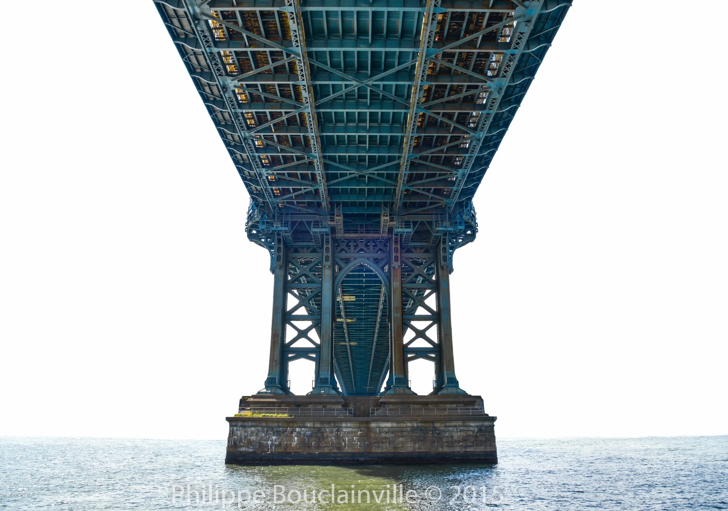 Under Manhattan Bridge (Color)