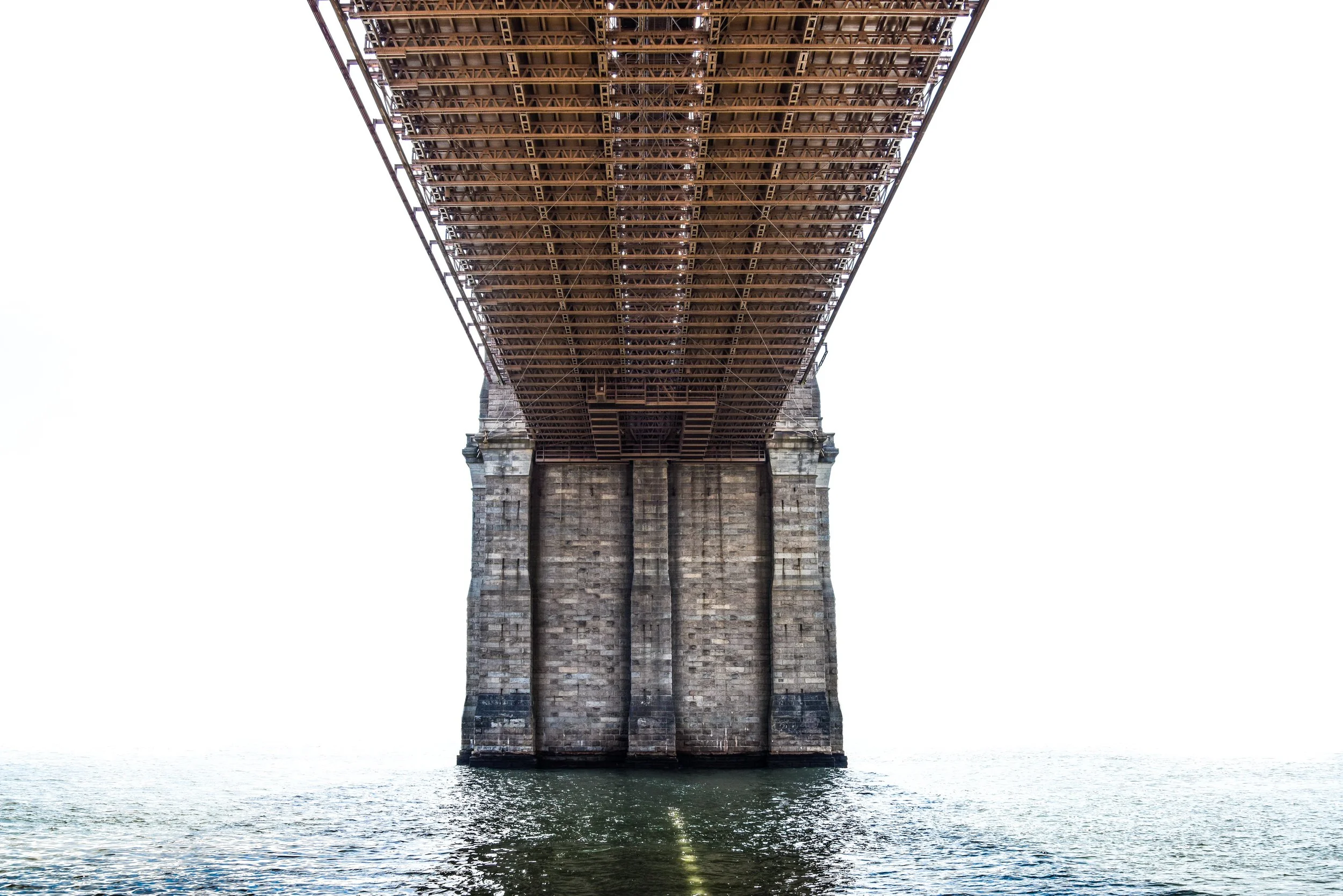 Under Brooklyn Bridge (Color)