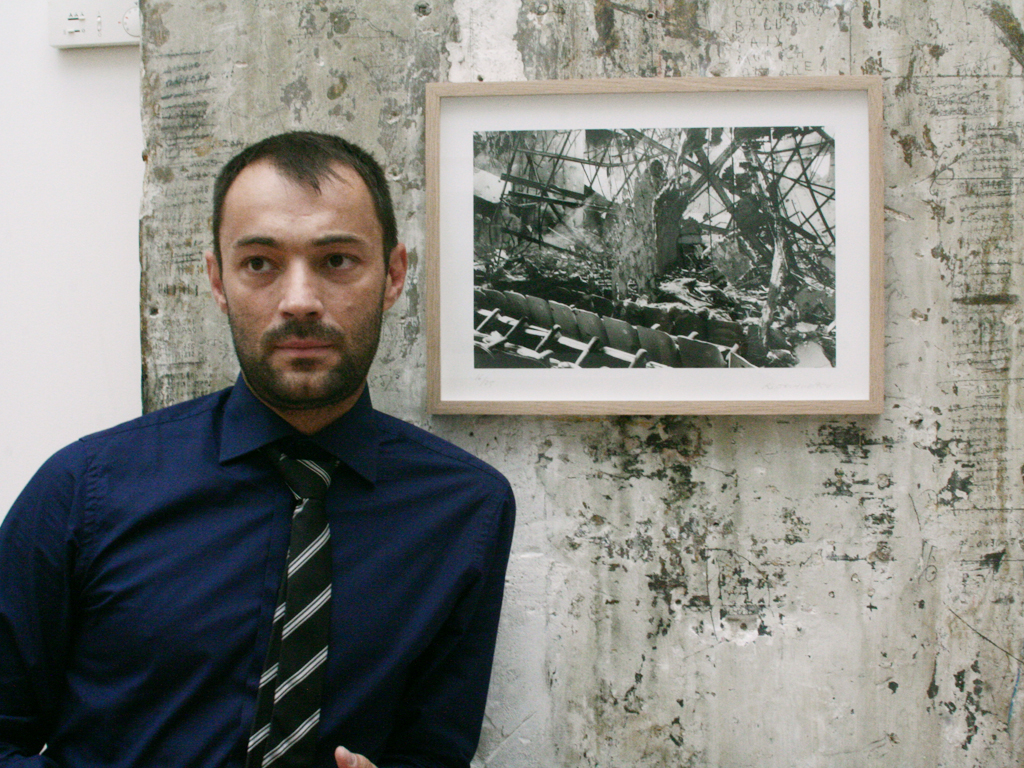 Le galeriste Jérôme Poggi, membre du jury de l'édition 2015 du Prix Dauphine pour l'art contemporain