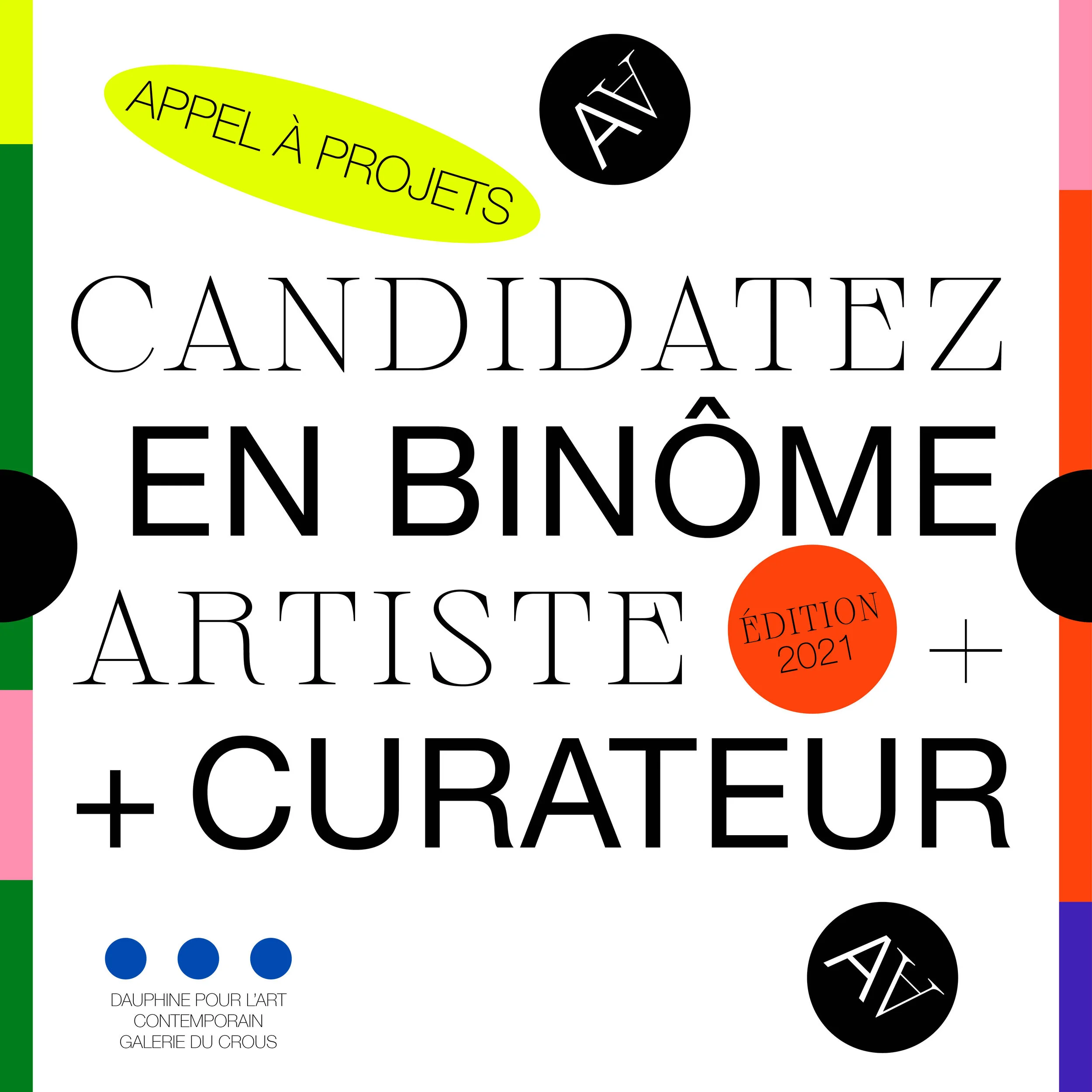 Lancement de l'appel à projets pour l'édition 2021 