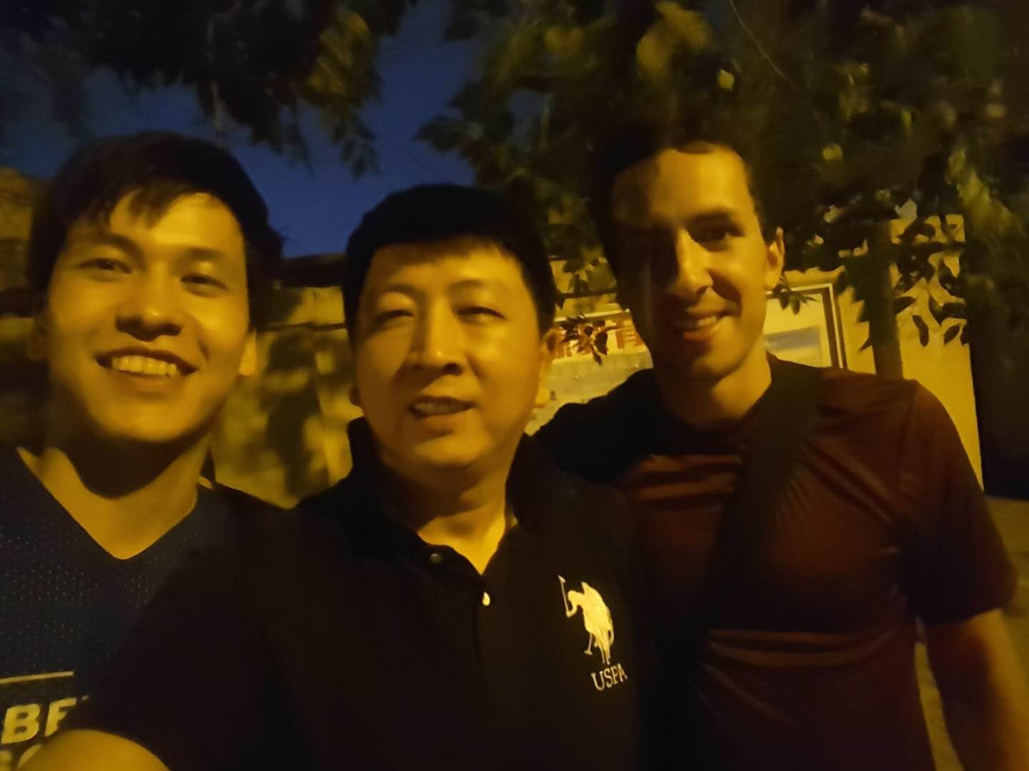 Left: Eddie, Jason, me