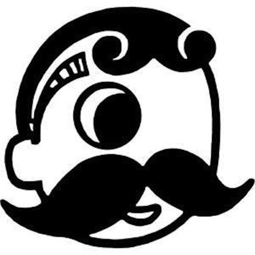 A close relative of the Pringles guy