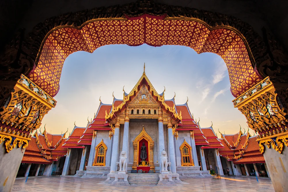 Wat Benchamabophit Dusitvanaram (aka The Marble Temple) Bangkok, Thailand