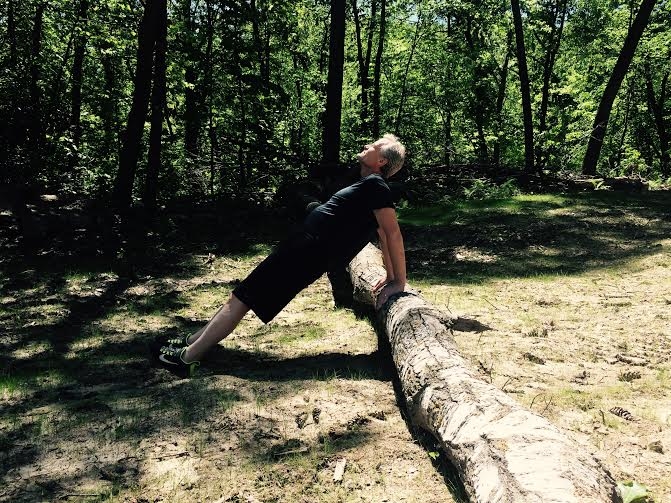  keep hips lifted for extra core & tricep fire