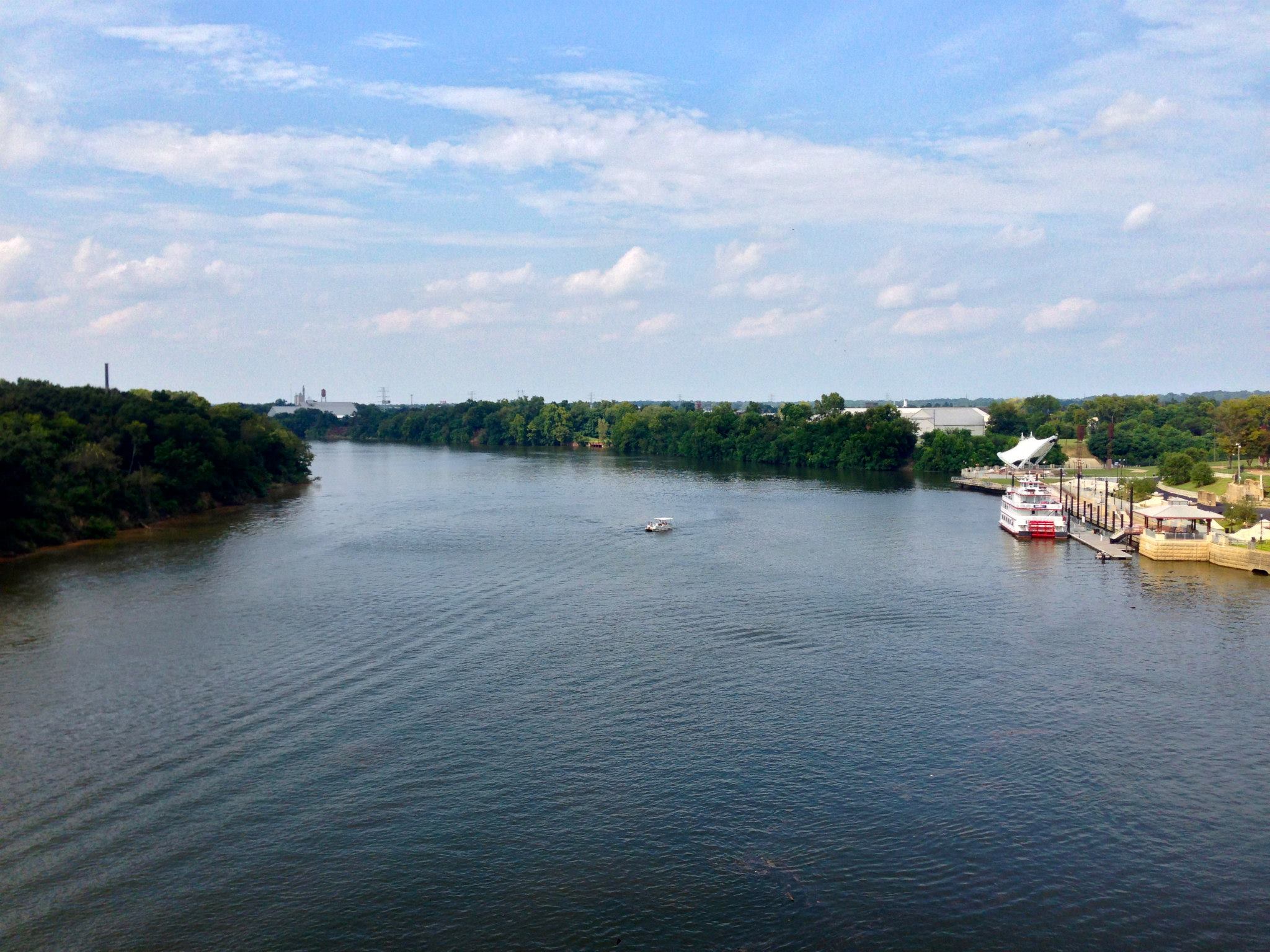 Montgomery’s riverfront on the Alabama River.