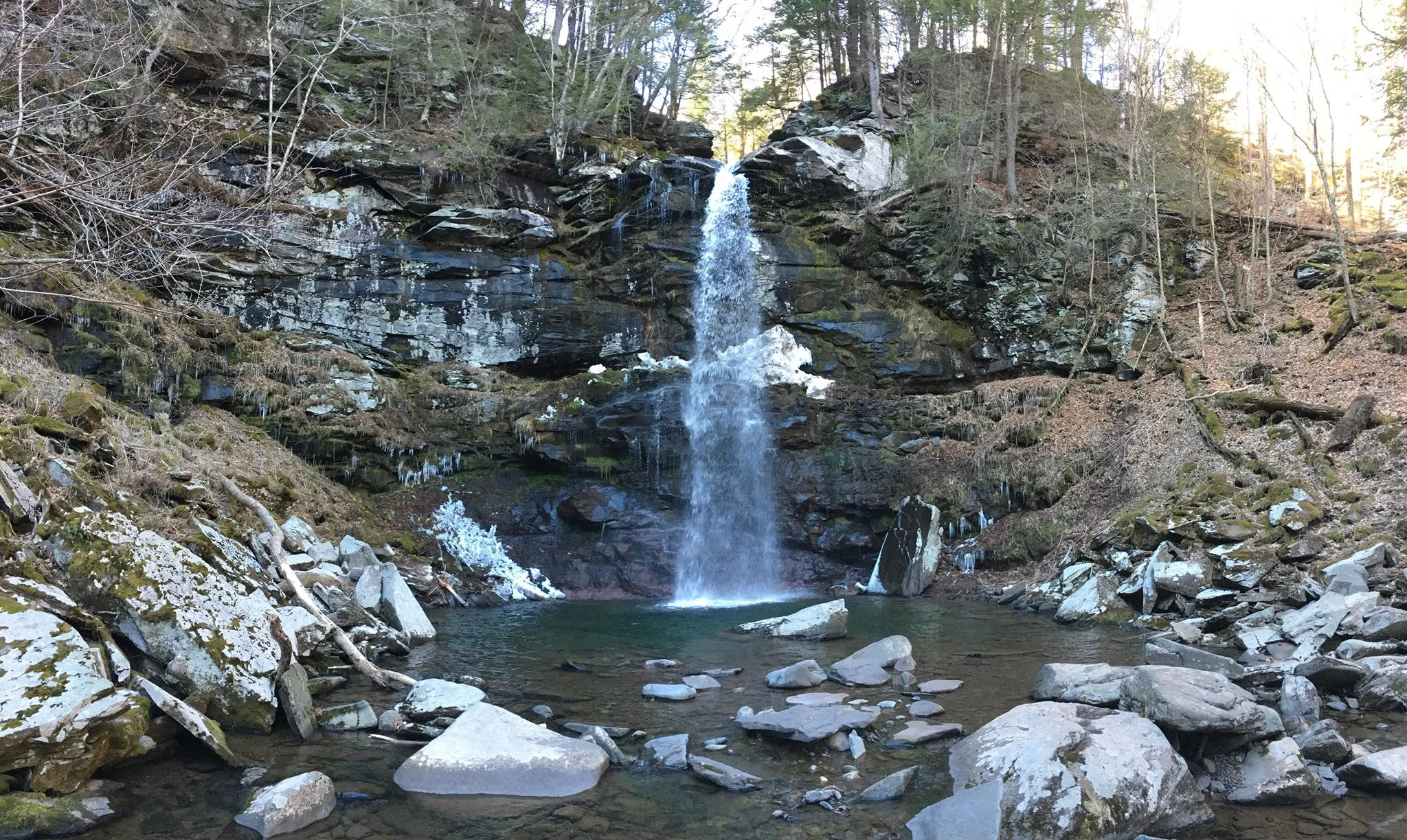 Plattekill Falls at the Platte Clove Preserve