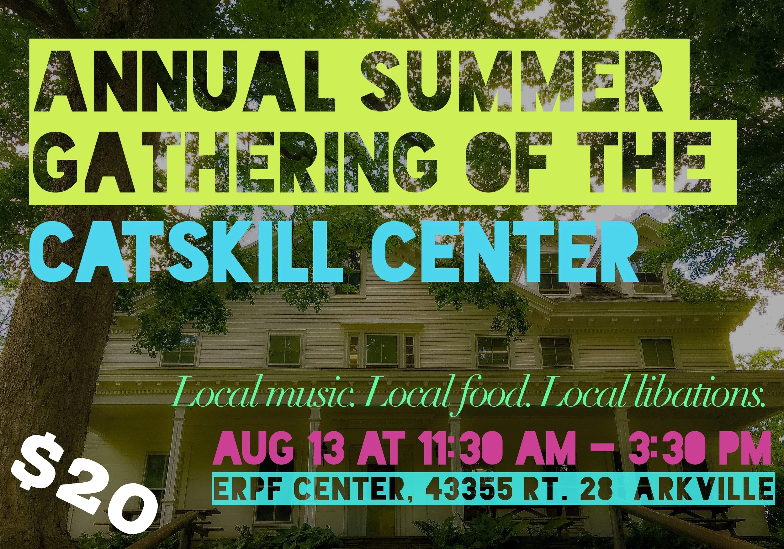 Annual Summer Gathering of the Catskill Center