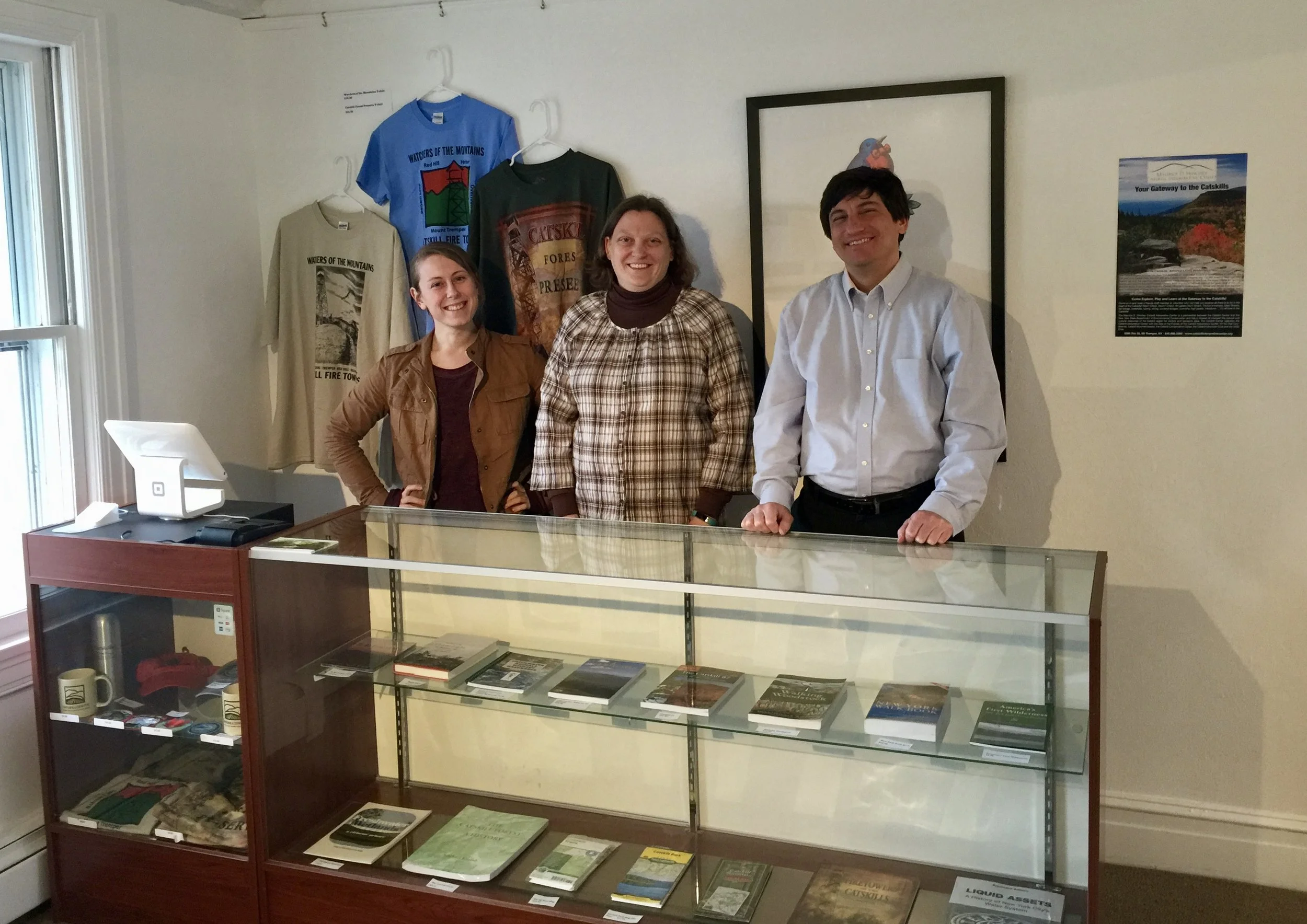 Bookstore and Info Center now open at the Erpf Center in Arkville!