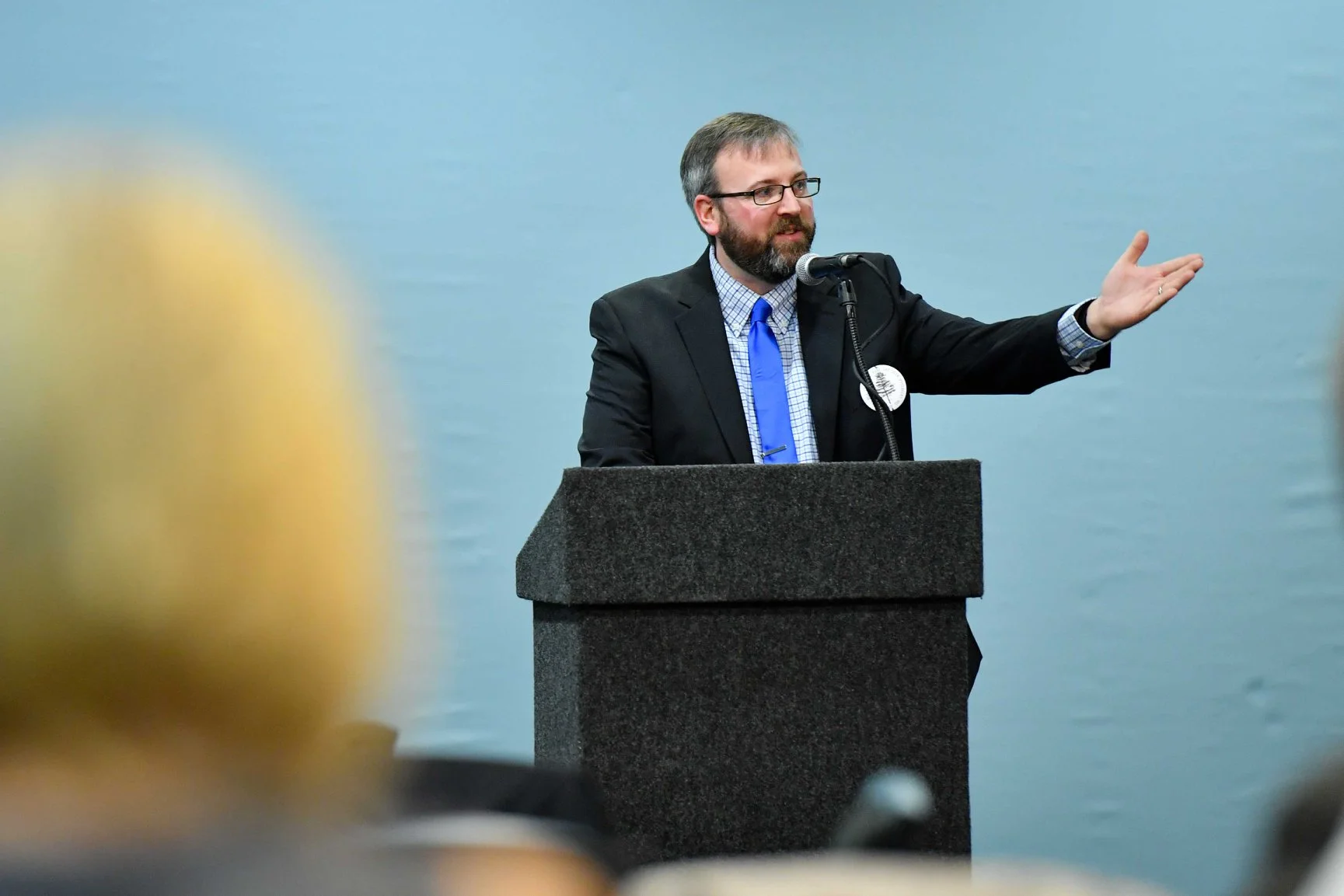 Our Executive Director, Jeff Senterman stressed the importance of perseverance and the power of one's experience with the Catskills to educate lawmakers to those attending Catskill Park Day.