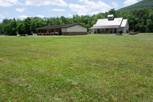 The new pavilion at the Catskill Interpretive Center