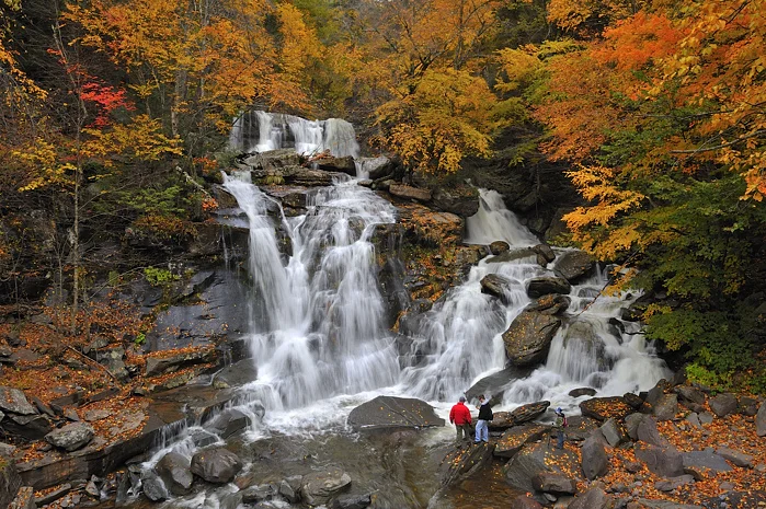Photo: Bastion Falls at the start of the Kaaterskill Falls Trail by Diana Robinson