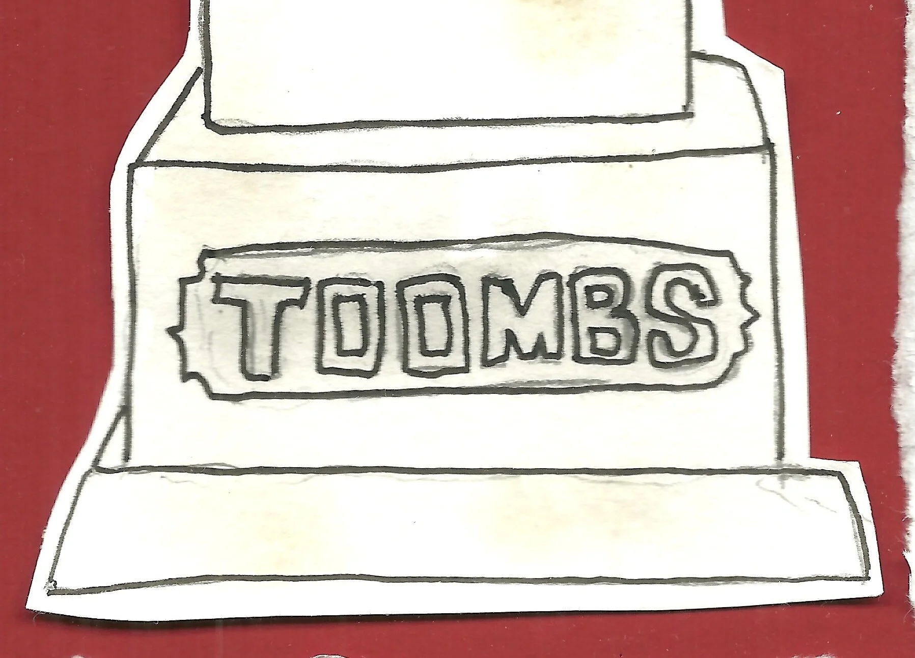 Oscar Toombs, The Tombstone Man
