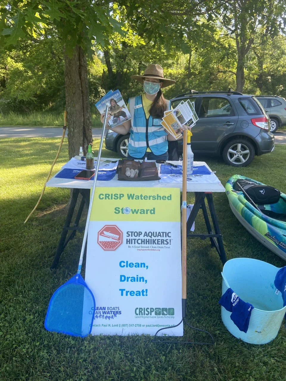 Our Boat Stewards Help You Preserve NY Waters