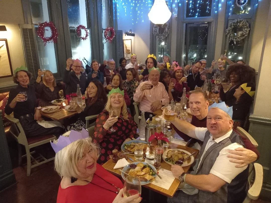 Primrose Hill Choir, north London, Christmas party