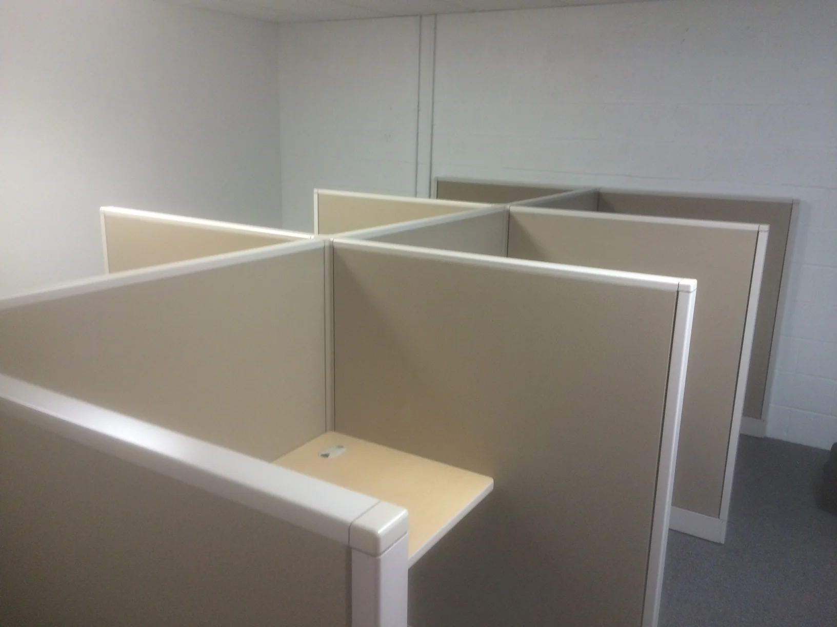 Allsteel Telemarketing Cubicles