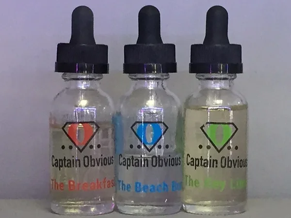 Captain Obvious is a lesser known brand of eJuice that is growing in popularity rather quickly