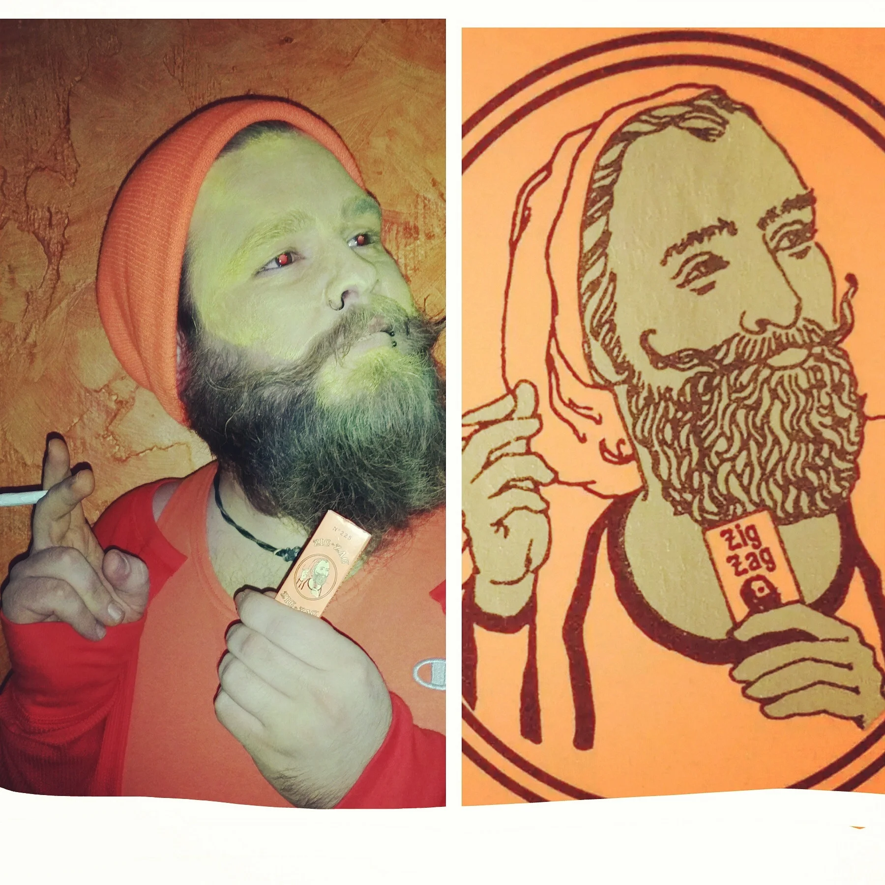 It's the Zig-Zag man in real life!
