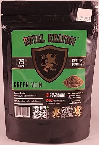 Royal Kratom Green Vein 75 gram powder.jpg