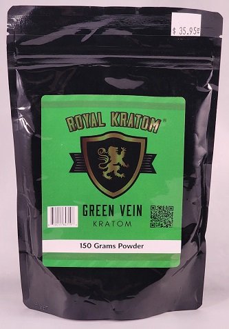 Royal Kratom Green Vein 150 gram powder.jpg